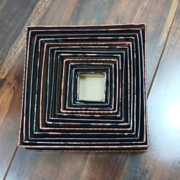 1996 Xonex International China Club 12 stacking nesting boxes with lids - Picture 1 of 12